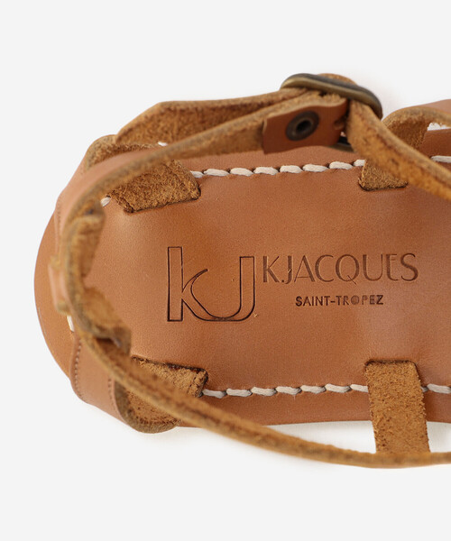 K.JACQUES（ケイジャック）の「K.JACQUES | レザートングサンダル BROWN WOMEN（サンダル・レディース・ブラウン・37/38/36）」の13枚目の写真