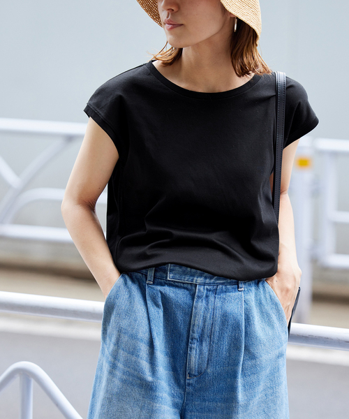 セール】≪追加≫60シルケットスムースノースリーブ（Tシャツ