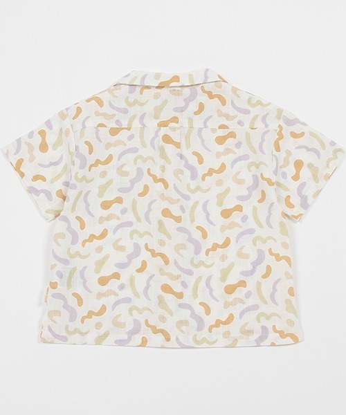 petit main（プティマイン）の「【リンク・接触冷感】アソート柄シャツ(キッズサイズ)（シャツ/ブラウス・キッズ・マルチ/キナリ・80ｃｍ/90cm/110cm/100cm/120cm/130cm）」の9枚目の写真