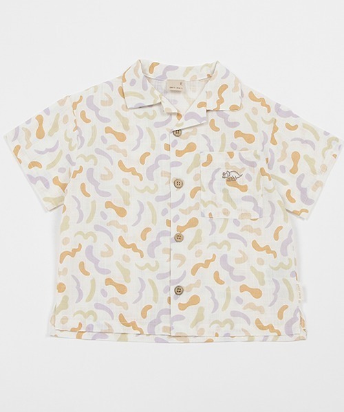 petit main（プティマイン）の「【リンク・接触冷感】アソート柄シャツ(キッズサイズ)（シャツ/ブラウス・キッズ・マルチ/キナリ・80ｃｍ/90cm/110cm/100cm/120cm/130cm）」の15枚目の写真