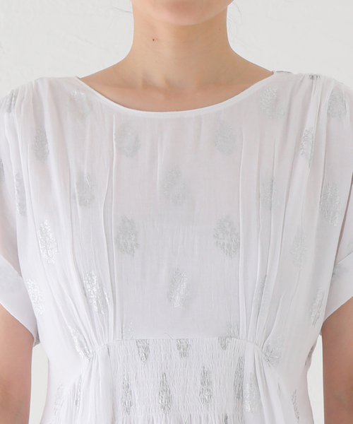 極美品 ヌキテパ COTTON VOILE FOIL FLOWERワンピース F 極美品 ヌキテパ COTTON VOILE FOIL FLOWERワンピース F - メルカリ