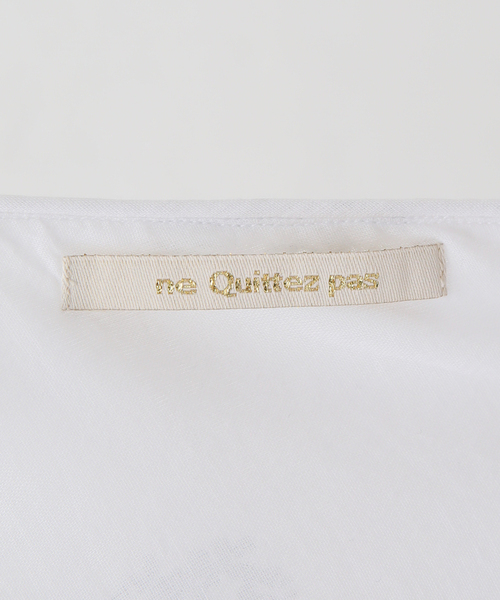 NE QUITTEZ PAS!(ヌキテパ)の「【ne Quittez pas / ヌキテパ】COTTON VOILE FOIL FLOWER(ワンピース・レディース・ホワイト・FREE)」の10枚目の写真
