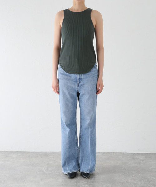 IENA（イエナ）の「【BOWTE/バウト】HIGH TWIST COTTON RIB TUNK