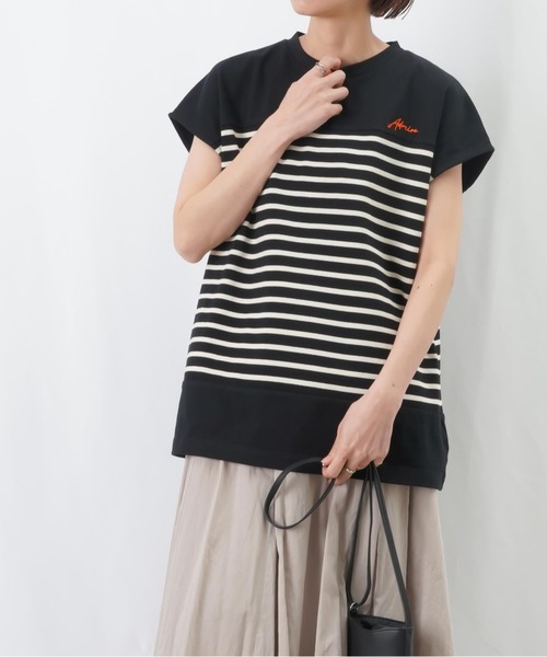 【美品】LUCA ボーダーフレンチカットソー LUCA/LADY LUCK LUCA（ルカ/レディラックルカ）の「LC/LLL
