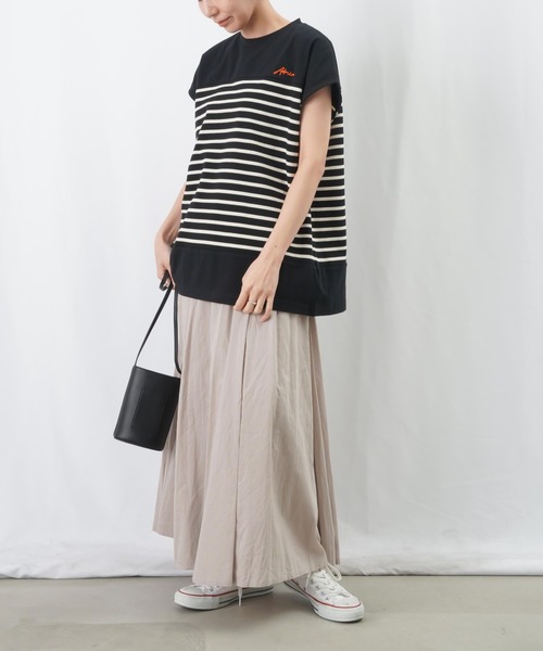 【美品】LUCA ボーダーフレンチカットソー LUCA/LADY LUCK LUCA（ルカ/レディラックルカ）の「LC/LLL