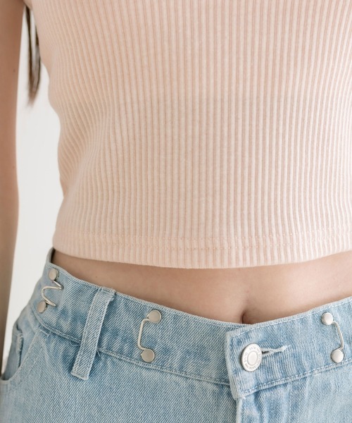 OLIVE des OLIVE（オリーブデオリーブ）の「リボンキャミソール　1041060710（キャミソール・レディース・ブラック/オフホワイト/ピンク・FREE）」の5枚目の写真