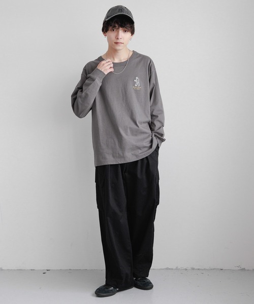 RAGEBLUE（レイジブルー）の「M-65 German military wide straight cargo pants/M-65 ストレートジャーマンバギーミリタリーカーゴパンツ（カーゴパンツ・メンズ・ブラック/ホワイト/カーキ/ブラウン・SMALL/MEDIUM/LARGE）」の12枚目の写真