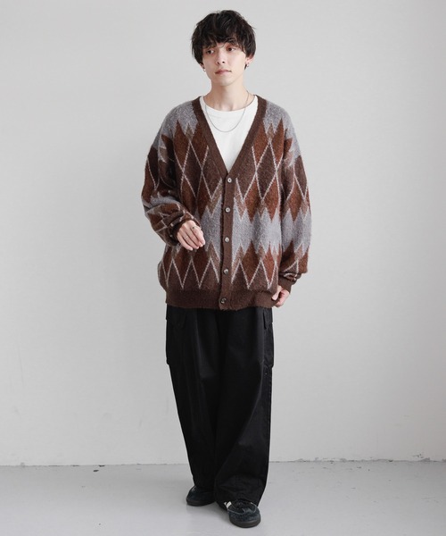 RAGEBLUE（レイジブルー）の「M-65 German military wide straight cargo pants/M-65 ストレートジャーマンバギーミリタリーカーゴパンツ（カーゴパンツ・メンズ・ブラック/ホワイト/カーキ/ブラウン・SMALL/MEDIUM/LARGE）」の13枚目の写真