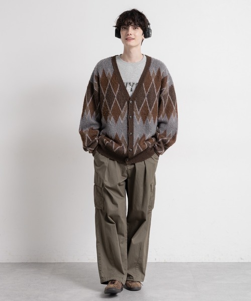 RAGEBLUE（レイジブルー）の「M-65 German military wide straight cargo pants/M-65 ストレートジャーマンバギーミリタリーカーゴパンツ（カーゴパンツ・メンズ・ブラック/ホワイト/カーキ/ブラウン・SMALL/MEDIUM/LARGE）」の19枚目の写真