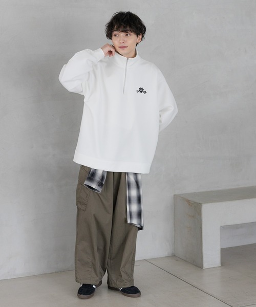 RAGEBLUE（レイジブルー）の「M-65 German military wide straight cargo pants/M-65 ストレートジャーマンバギーミリタリーカーゴパンツ（カーゴパンツ・メンズ・ブラック/ホワイト/カーキ/ブラウン・SMALL/MEDIUM/LARGE）」の17枚目の写真