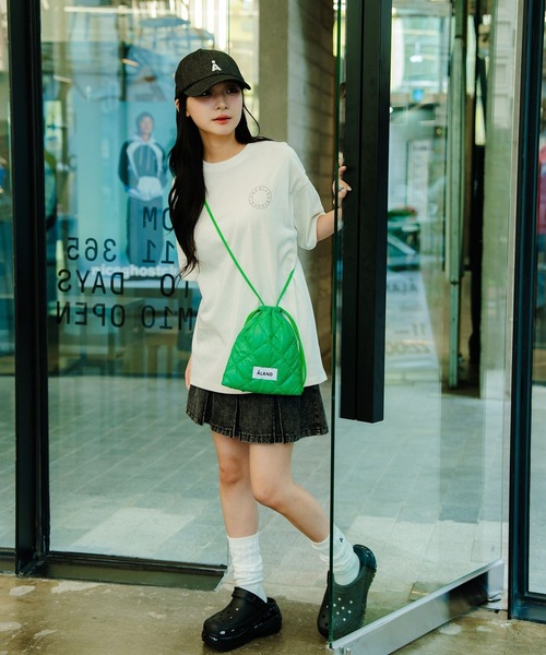 ALAND（エーランド）の「【UNISEX】ALAND／デニムAロゴCAP（キャップ・レディース・インディゴブルー/ブラック・ONE SIZE）」の9枚目の写真