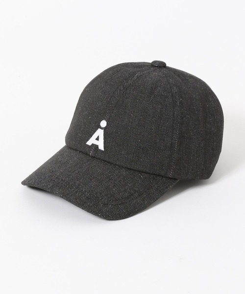 ALAND（エーランド）の「【UNISEX】ALAND／デニムAロゴCAP（キャップ・レディース・インディゴブルー/ブラック・ONE SIZE）」の13枚目の写真