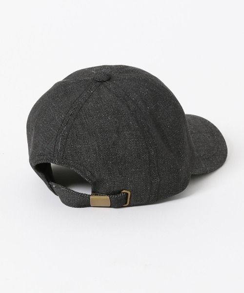 ALAND（エーランド）の「【UNISEX】ALAND／デニムAロゴCAP（キャップ・レディース・インディゴブルー/ブラック・ONE SIZE）」の16枚目の写真