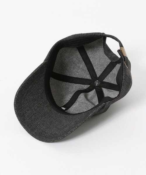 ALAND（エーランド）の「【UNISEX】ALAND／デニムAロゴCAP（キャップ・レディース・インディゴブルー/ブラック・ONE SIZE）」の17枚目の写真