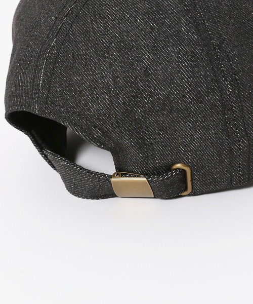 ALAND（エーランド）の「【UNISEX】ALAND／デニムAロゴCAP（キャップ・レディース・インディゴブルー/ブラック・ONE SIZE）」の18枚目の写真