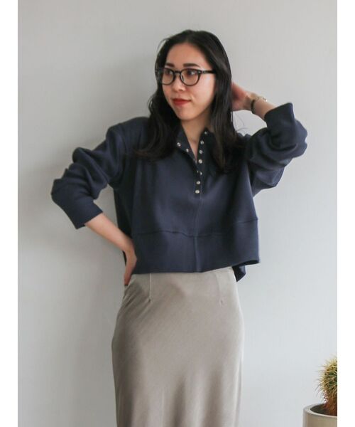 Ungrid（アングリッド）の「クリアレンズ伊達メガネ（メガネ・レディース・ブラック・FREE）」の2枚目の写真