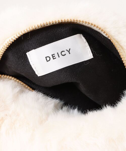 DEICY(デイシー)の「フェイクミンクバッグ(ハンドバッグ・レディース・ピンク/オフホワイト・FREE)」の19枚目の写真