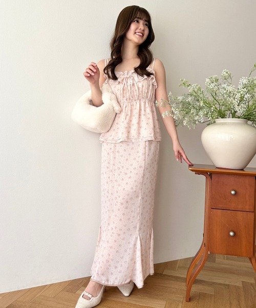 DEICY(デイシー)の「フェイクミンクバッグ(ハンドバッグ・レディース・ピンク/オフホワイト・FREE)」の4枚目の写真