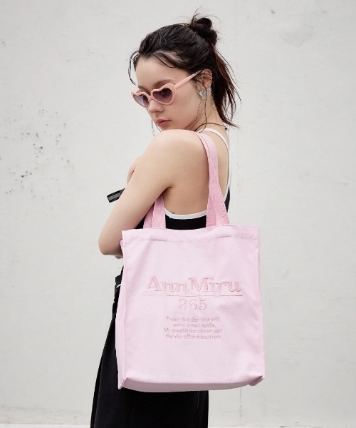 AnnMiru（アンミル）の「【新色】AnnMiruトート（トートバッグ・レディース・ピンク/アイボリー/ライトブルー・FREE）」の3枚目の写真