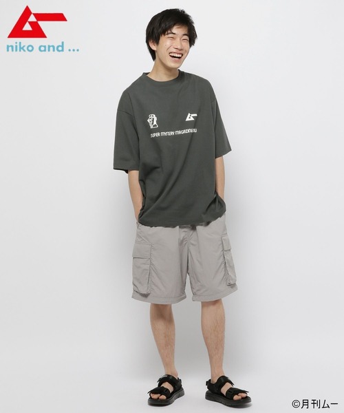 niko and...（ニコアンド）の「【月刊ムー】コラボアソートプリントTEE（Tシャツ/カットソー・メンズ・その他1/チャコール/ブルー/その他2・LARGE/MEDIUM）」の20枚目の写真