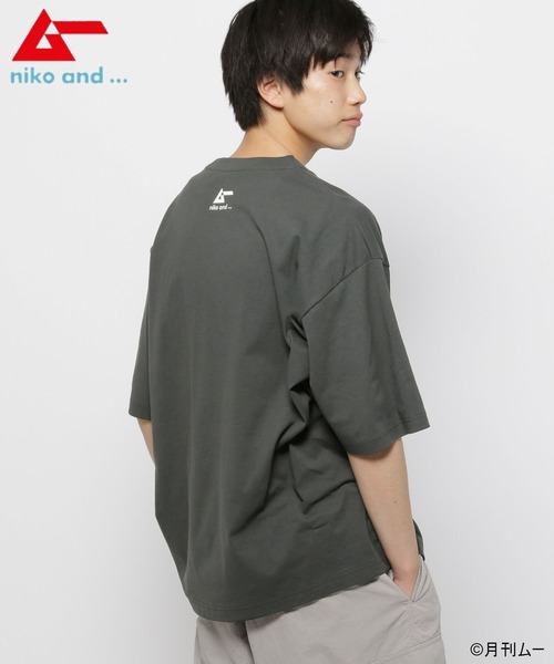 ニコアンド☆ ［be with M］ Misayo フリダンTシャツ ブルー 完売品 niko and  misayoフリダンTシャツ - メルカリ