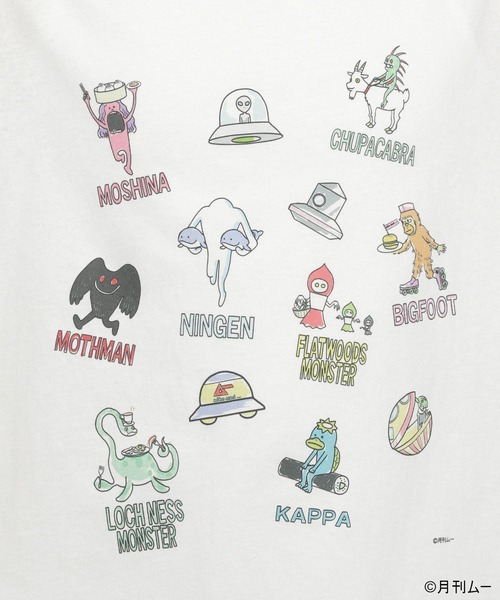 niko and...（ニコアンド）の「【月刊ムー】コラボアソートプリントTEE（Tシャツ/カットソー・メンズ・その他1/チャコール/ブルー/その他2・LARGE/MEDIUM）」の15枚目の写真