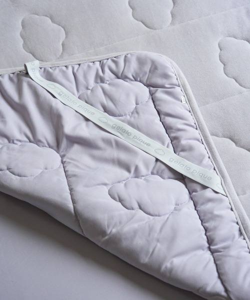 【Sleep】雲キルト 敷きパッド（シングル）