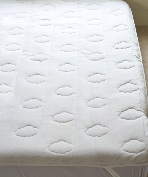 【Sleep】雲キルト 敷きパッド（シングル）