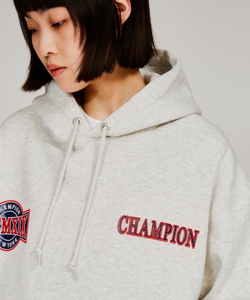 Champion（チャンピオン）の「【Champion/チャンピオン】メンズ アクションスタイル フーデッドスウェットシャツ（パーカー・メンズ・ブラック/レッド系その他6/ヘザーグレー/パープル系その他7・LARGE/MEDIUM/X-LARGE）」の17枚目の写真