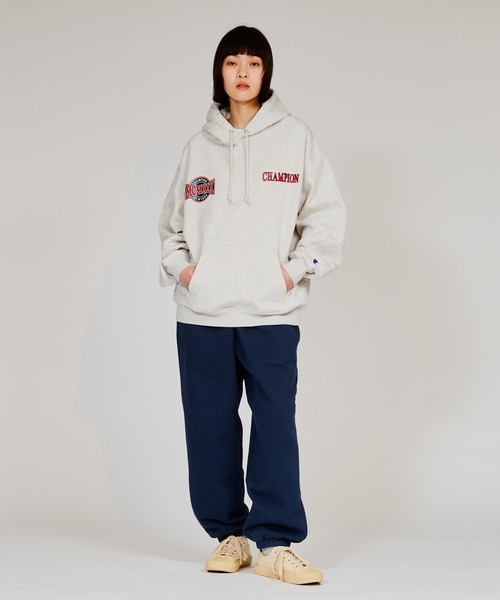 Champion（チャンピオン）の「【Champion/チャンピオン】メンズ アクションスタイル フーデッドスウェットシャツ（パーカー・メンズ・ブラック/レッド系その他6/ヘザーグレー/パープル系その他7・LARGE/MEDIUM/X-LARGE）」の21枚目の写真