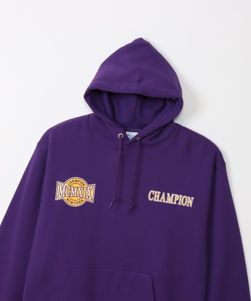 Champion（チャンピオン）の「【Champion/チャンピオン】メンズ アクションスタイル フーデッドスウェットシャツ（パーカー・メンズ・ブラック/レッド系その他6/ヘザーグレー/パープル系その他7・LARGE/MEDIUM/X-LARGE）」の6枚目の写真