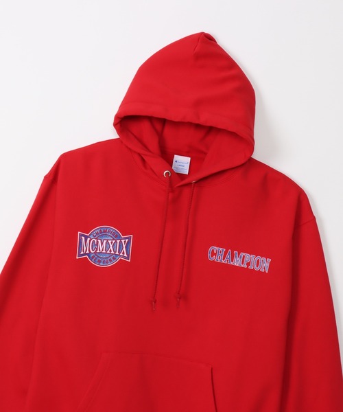 Champion（チャンピオン）の「【Champion/チャンピオン】メンズ アクションスタイル フーデッドスウェットシャツ（パーカー・メンズ・ブラック/レッド系その他6/ヘザーグレー/パープル系その他7・LARGE/MEDIUM/X-LARGE）」の10枚目の写真