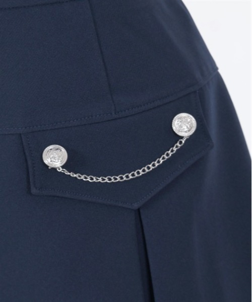 axes femme POETIQUE（アクシーズファムポエティック）の「チェーンフラップキュロット（その他パンツ・レディース・ネイビー/ブラック・MEDIUM）」の14枚目の写真