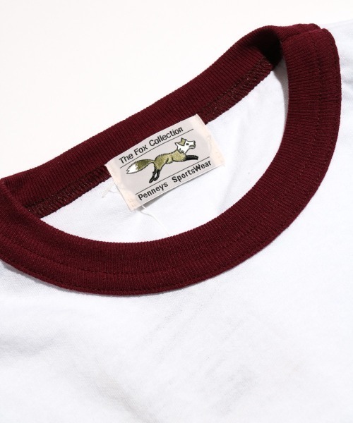 PENNEY'S / ペニーズ THE FOX RINGER SS TEE フォックス