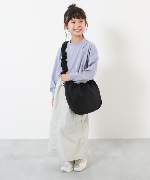 devirock（デビロック）の「親子で使える ゲーム機ケース固定バンド付き ギャザーショルダーバッグ（ショルダーバッグ・キッズ・グリーン系2/ブラック/ラベンダー・ONE SIZE）」の16枚目の写真