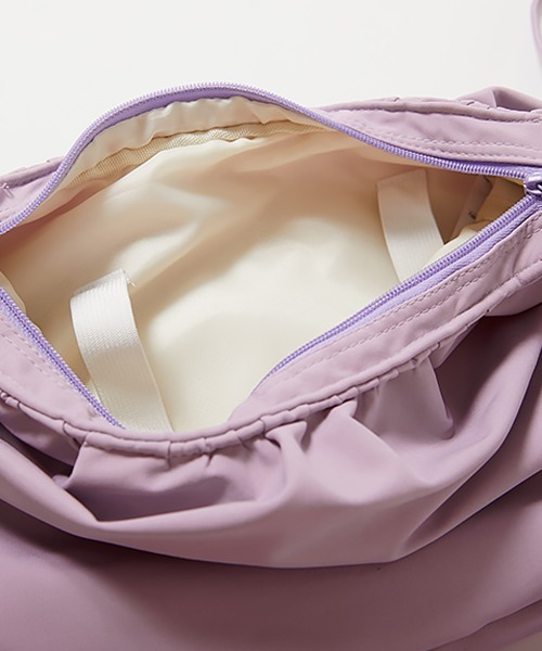 devirock（デビロック）の「親子で使える ゲーム機ケース固定バンド付き ギャザーショルダーバッグ（ショルダーバッグ・キッズ・グリーン系2/ブラック/ラベンダー・ONE SIZE）」の8枚目の写真