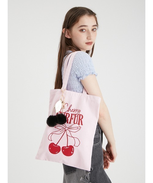 FURFUR（ファーファー）の「【上國料萌衣コラボ】チェリートートバッグ