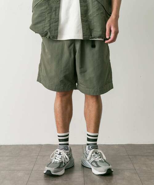Foxfire（フォックスファイヤー）の「『別注』Foxfire×DOORS　ナイロンイージーショーツ（その他パンツ・メンズ・オリーブ/ブラック・MEDIUM/LARGE）」の13枚目の写真