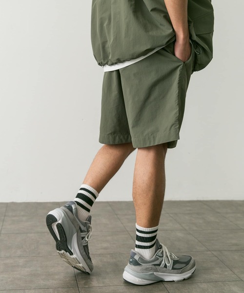 Foxfire（フォックスファイヤー）の「『別注』Foxfire×DOORS　ナイロンイージーショーツ（その他パンツ・メンズ・オリーブ/ブラック・MEDIUM/LARGE）」の16枚目の写真