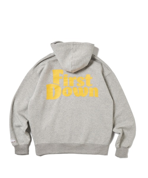FIRST DOWN(ファーストダウン)の「フーデッド スウェット(パーカー・メンズ・ダークネイビー/ブラック/杢グレー・L/M/XL)」の5枚目の写真