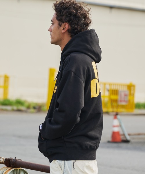 FIRST DOWN(ファーストダウン)の「フーデッド スウェット(パーカー・メンズ・ダークネイビー/ブラック/杢グレー・L/M/XL)」の14枚目の写真