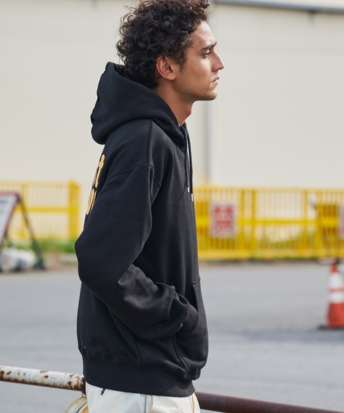FIRST DOWN(ファーストダウン)の「フーデッド スウェット(パーカー・メンズ・ダークネイビー/ブラック/杢グレー・L/M/XL)」の16枚目の写真