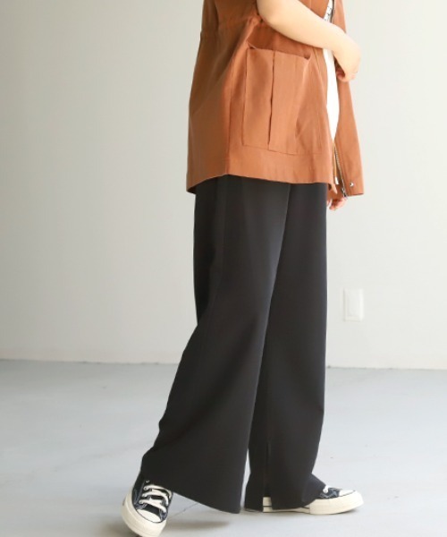 HUG.U(ハグユー)の「撥水パンツ(その他パンツ・レディース・ネイビー/ダークグレー/ブラック/カーキ・S/M/L)」の22枚目の写真