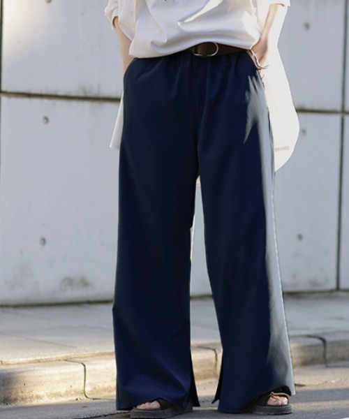 HUG.U(ハグユー)の「撥水パンツ(その他パンツ・レディース・ネイビー/ダークグレー/ブラック/カーキ・S/M/L)」の14枚目の写真