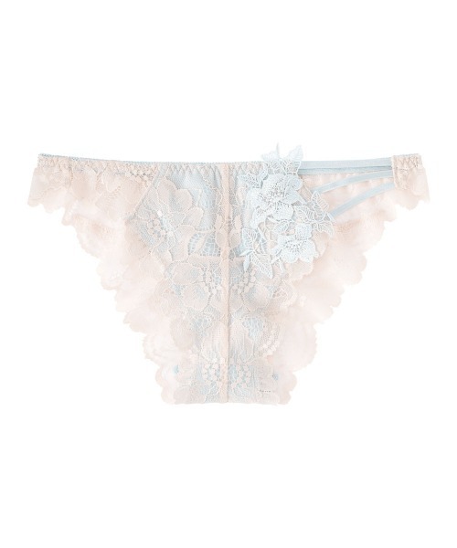 カシュクールレース脇高ブラ(R)とお揃いで使える】ケミカルモチーフ