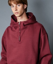 rehacer : Neck Line Wide Hoodie