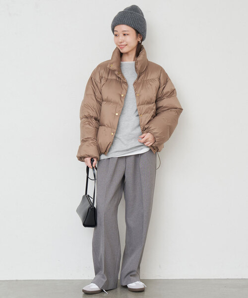 SLOBE IENA（スローブイエナ）の「T/C天竺ベーシックロンTEE（Tシャツ/カットソー・レディース・グレー/ホワイト/ダークブルー・FREE）」の8枚目の写真