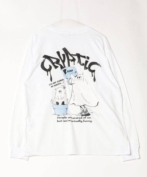 JOHN'S CLOSET(ジョンズクローゼット)の「【13】発砲グラフィックプリント オーバーサイズ ロングスリーブTシャツ(Tシャツ/カットソー・メンズ・ホワイト系1/ホワイト系2/ホワイト系3/ブラック系2/ブラック系1/ブラック系3・MEDIUM/LARGE)」の15枚目の写真