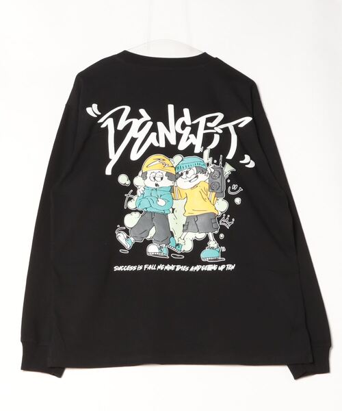 JOHN'S CLOSET(ジョンズクローゼット)の「【13】発砲グラフィックプリント オーバーサイズ ロングスリーブTシャツ(Tシャツ/カットソー・メンズ・ホワイト系1/ホワイト系2/ホワイト系3/ブラック系2/ブラック系1/ブラック系3・MEDIUM/LARGE)」の18枚目の写真