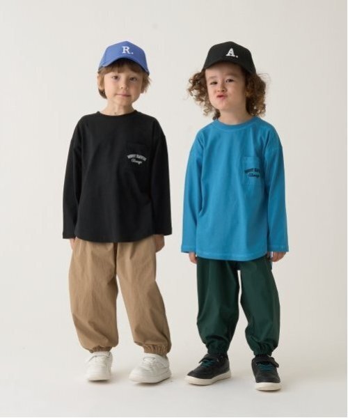 b・ROOM（ビールーム）の「【セットアップ可能】ナイロンパンツ（その他パンツ・キッズ・ブラック/ダークグリーン/ベージュ/エンジ・100cm/110cm/120cm/130cm/140cm/150cm）」の5枚目の写真